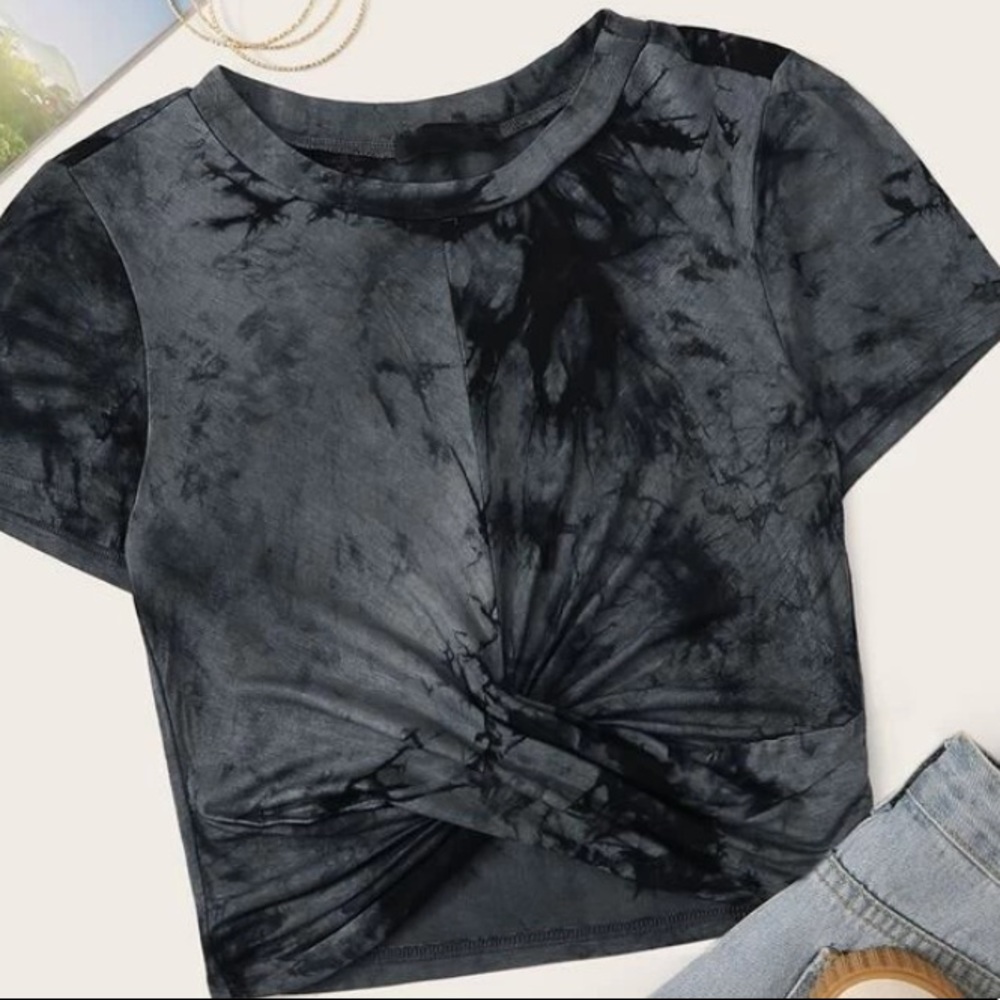 Tie dye crop top